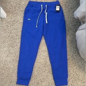 Blue Under Armor sweatpants